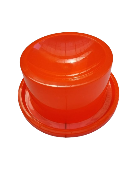 COMEDOURO POSTURA CORRETA LARANA NEON 150ML
