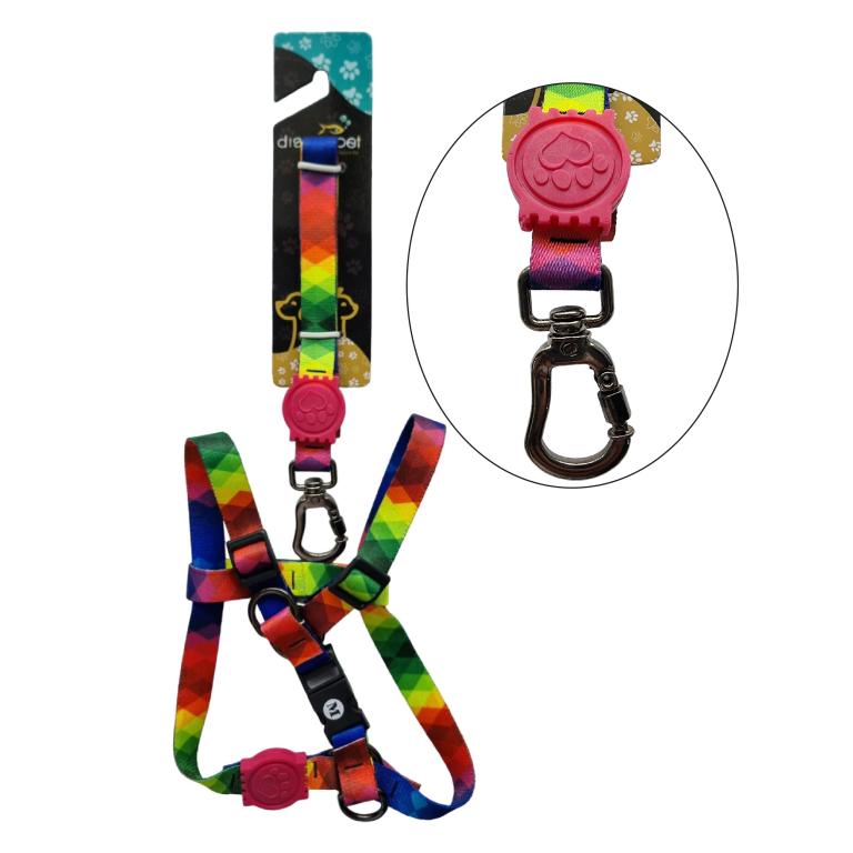 PEITORAL PREMIUM LUXO AMERICANA M 20MM CORES SORTIDAS