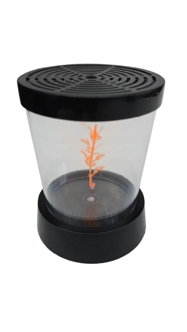 BETEIRA NANO ACRILICO 700ML C/ PLANTA CORES SORTIDAS C/24
