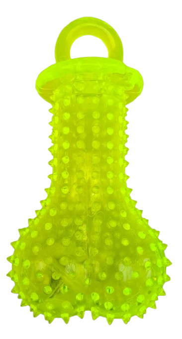 MORDEDOR CHUPETA CORACAO LED COM APITO EL-P417 CORES SORTIDAS