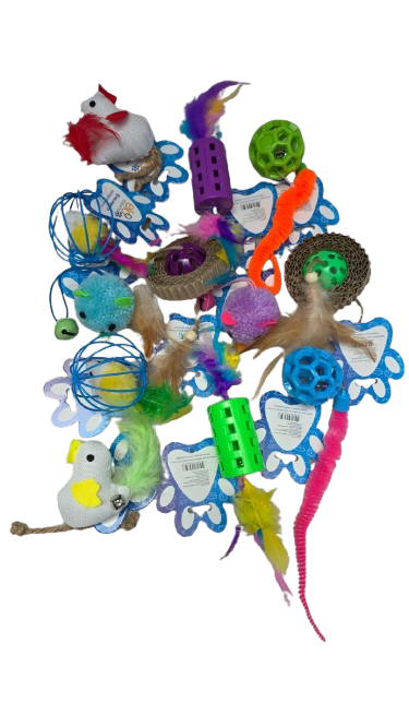 MIX BICHINHOS COM GUIZO C/12 EL-P186