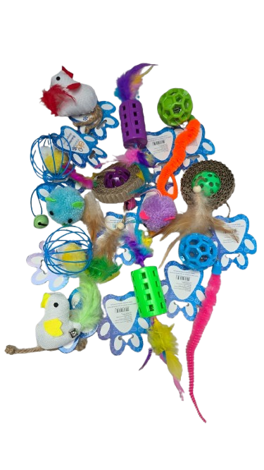 MIX BICHINHOS COM GUIZO C/12 EL-P186