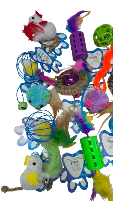 MIX BICHINHOS COM GUIZO C/12 EL-P186