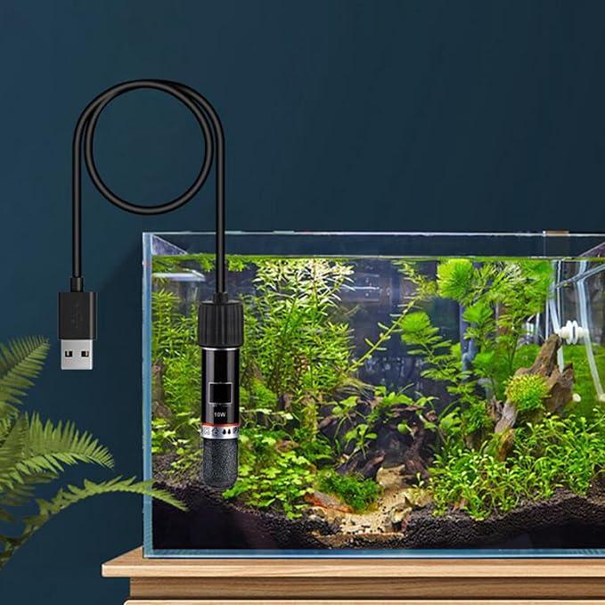 TERMOSTATO MINI USB COM AQUECEDOR 10W AQUATANK 26º BIVOLT (NAO ACOMPANHA CABECOTE USB)