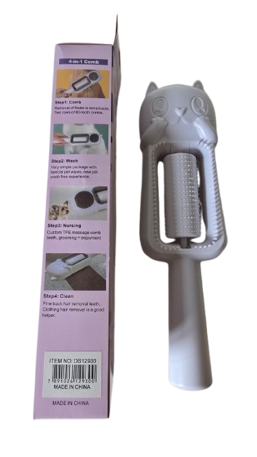 ESCOVA 4x1 TIRA PELOS