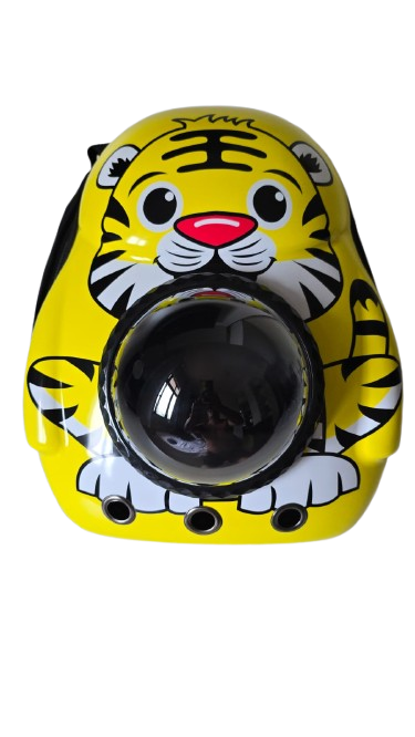 MOCHILA 3D TIGRINHO AMARELA