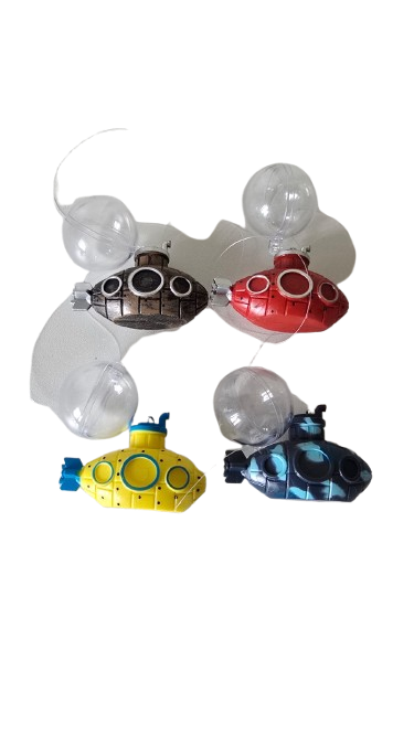 ENFEITE FLUTUANTE SUBMARINO COM BOIA CORES VARIADAS