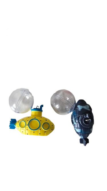 ENFEITE FLUTUANTE SUBMARINO COM BOIA CORES VARIADAS