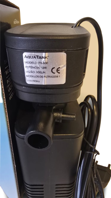 FILTRO INTERNO FS-800 110V AQUATANK 12W 800L/H