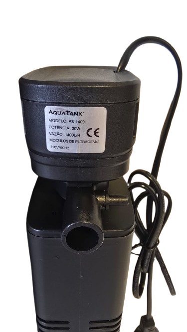 FILTRO INTERNO FS-1400 110V AQUATANK 20W 1400L/H