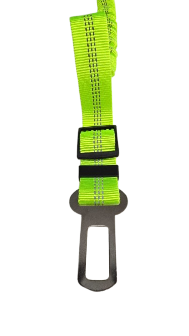 CINTO DE SEGURANCA NYLON COM AMORTECEDOR ELASTICO FLUORESCENTE REFLETIVO