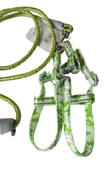 PEITORAL COM GUIA MANOPLA CONFORT VERDE FLUORESCENTE