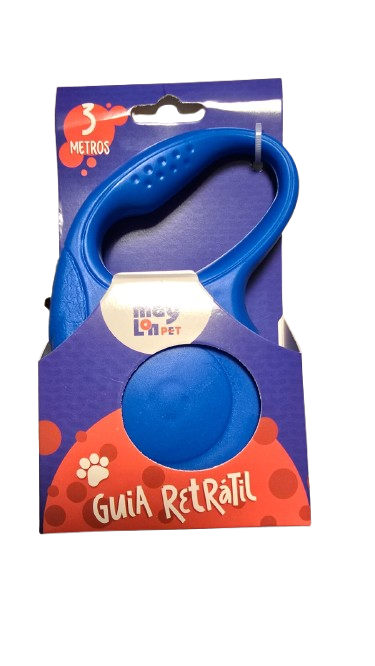 GUIA RETRATIL 3MTS CORES SORTIDAS LMZ C/36