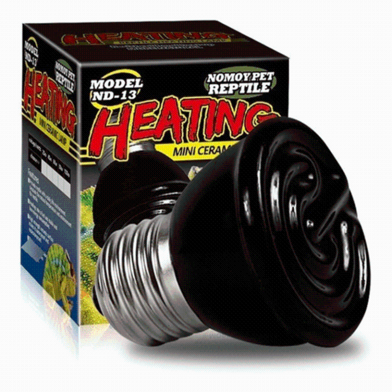 LAMPADA DE AQUECIMENTO MINI CERAMICA INFRAVERMELHA ND-13 PARA RÉPTEIS 60W / 110V PETSAURO