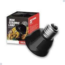 LAMPADA DE AQUECIMENTO MINI CERAMICA INFRAVERMELHA ND-13 PARA RÉPTEIS 60W / 110V PETSAURO