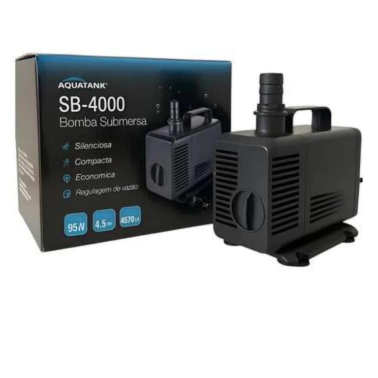 BOMBA SUBMERSA RECALQUE SB-4000 95W 4000L/H 110V