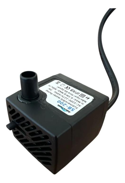 BOMBA P/FONTE SB-200 110V 300 L/H C/REGULAGEM DE VAZAO