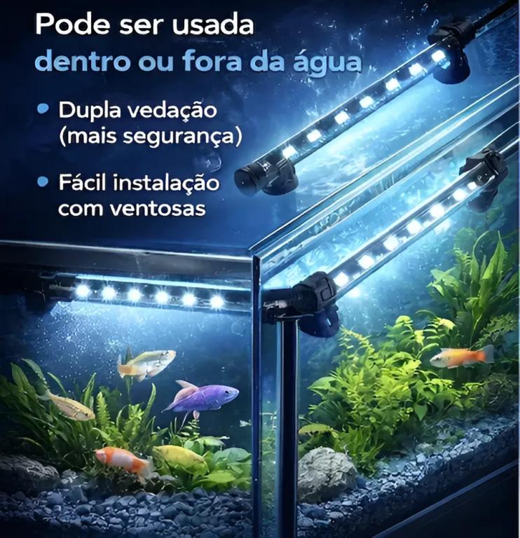 LAMPADA LED SUBMERSA T-4 50CM 110V