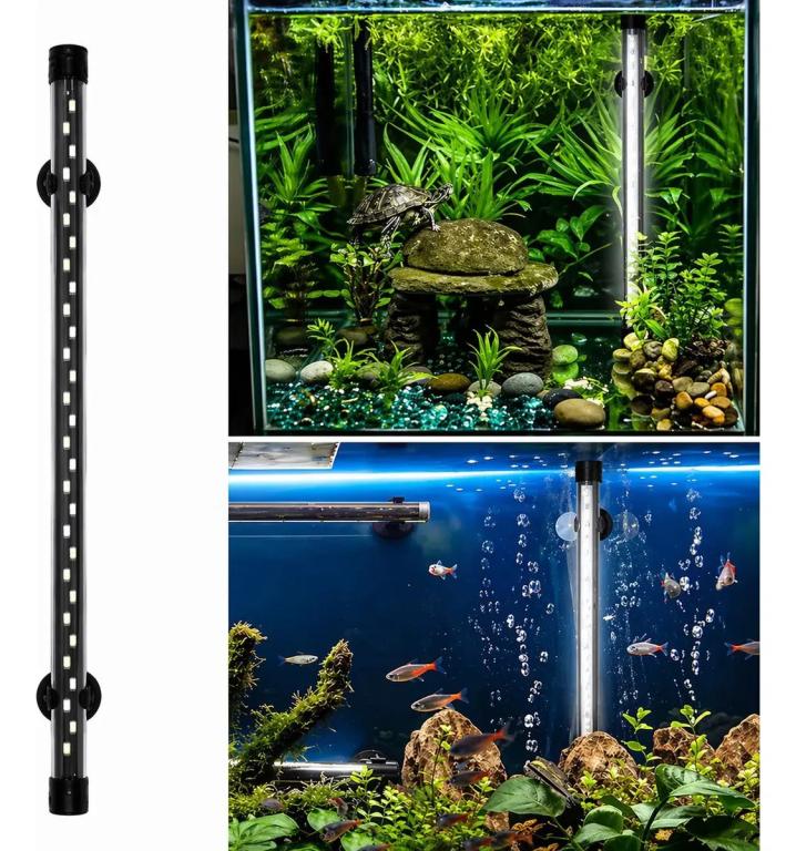 LAMPADA LED SUBMERSA T-4 100CM 2 VIAS 3 CORES 110V