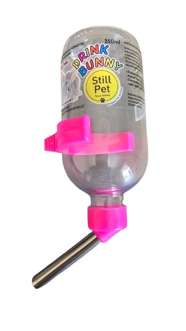 BEBEDOURO COELHO DRINK BUNNY BICO E ESFERA EM INOX 250ML