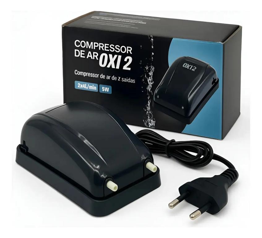 COMPRESSOR DE AR OXI-2 110V 2 SAIDAS