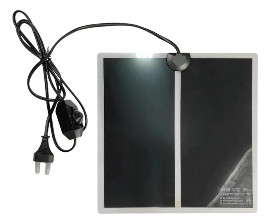 PLACA DE AQUECIMENTO PARA REPTEIS 05W 110V 15x14CM