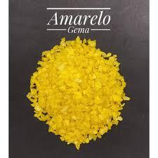 CASCALHO COLORIDO AMARELO GEMA 10X1KG