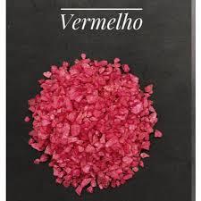 CASCALHO COLORIDO VERMELHO 10X1KG