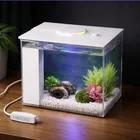 AQUARIO MINI TANK 2 WHYTE BI-VOLT USB FILTRO + LED