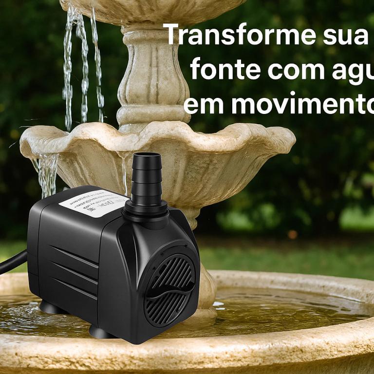 BOMBA SUBMERSA RECALQUE SB-3000 60W 3000L/H 220V