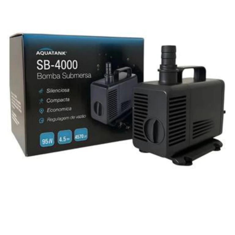 BOMBA SUBMERSA RECALQUE SB-4000 95W 4000L/H 220V