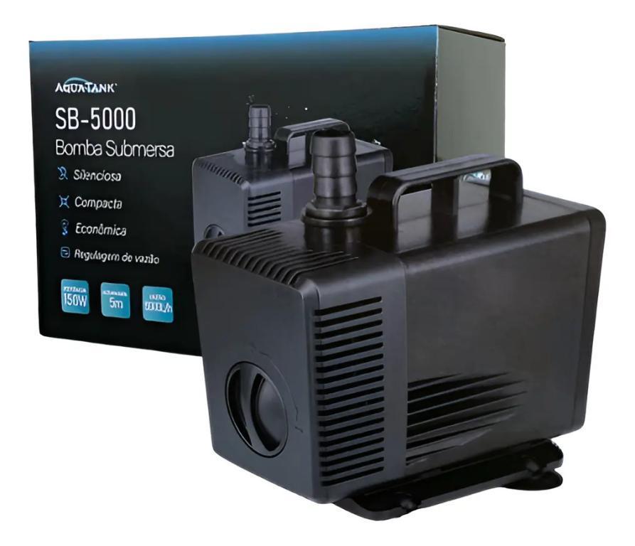 BOMBA SUBMERSA RECALQUE SB-5000 150W 5MT 5000L/H 220V
