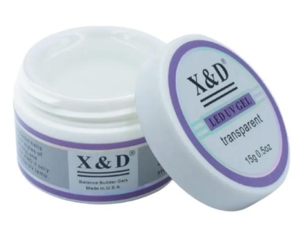 GEL X&D LEND UV GEL 15g 0.5oz - TRANSPARENTE