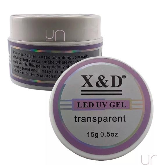 GEL X&D LEND UV GEL 15g 0.5oz - TRANSPARENTE