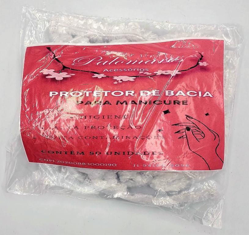 PROTETOR DE BACIA P/ MANICURE C/ 12