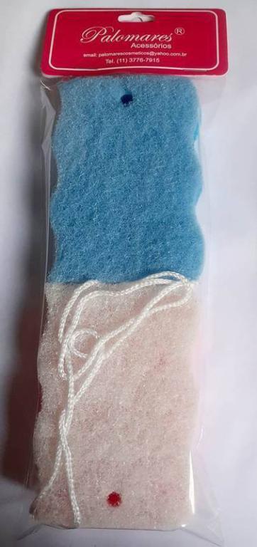 BUCHA DE BANHO EVOLMAX ESFOLIANTE CLEAN C/ 2 PALOMARES (fora de linha)