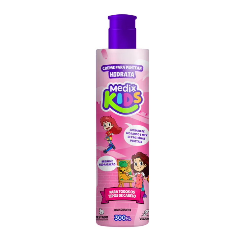 CREME DE PENTEAR MEDIX KIDS 300ml - HIDRATA