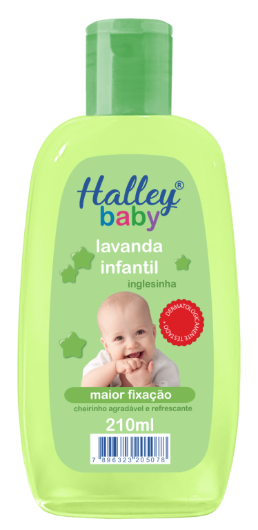 LAVANDA INFANTIL HALLEY BABY INGLESINHA 210ml ( 50700)