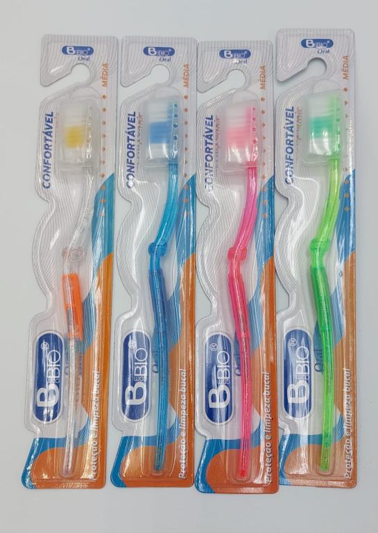 ESCOVA DENTAL - BIO- 116 - ADULTO MÉDIA