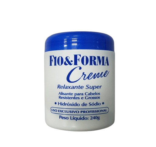 ALISANTE PARA CABELOS GROSSOS FIO E FORMA 240GR