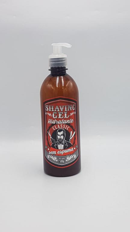 GEL SHAVING HIDRATANTE PARA BARBA CLASSIC SEM ESPUMA 500G