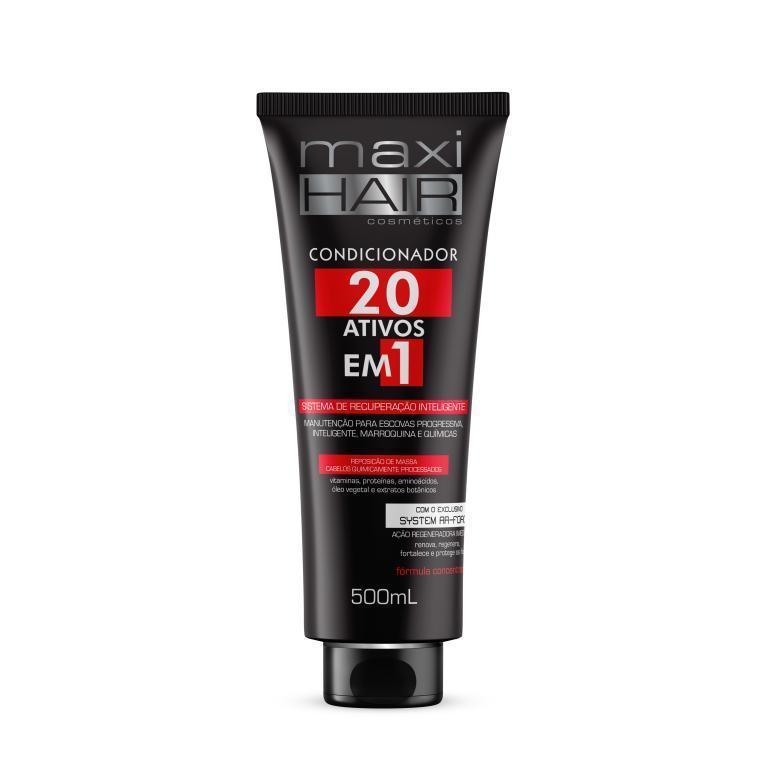 CONDICIONADOR MAXI HAIR - 20 ATIVOS EM 1 - 500ml