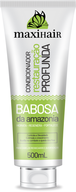 CONDICIONADOR MAXI HAIR - BABOSA DA AMAZÔNIA - 500ml