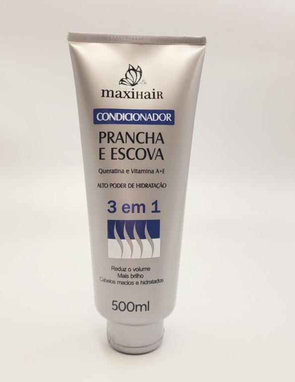 CONDICIONADOR MAXI HAIR - PRANCHA ESCOVA 3 EM 1 - 500ml