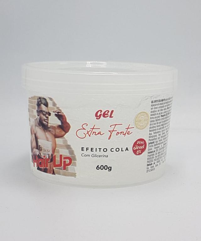 GEL EFEITO COLA EXTRA FORTE HAIR UP VERMELHO 600g
