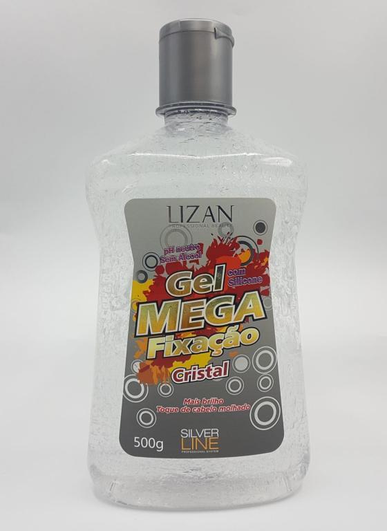 GEL MEGA FIXACAO CRISTAL 500GR