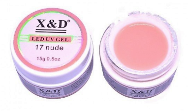 GEL X&D LEND UV GEL 15g 0.5oz - 17 NUDE