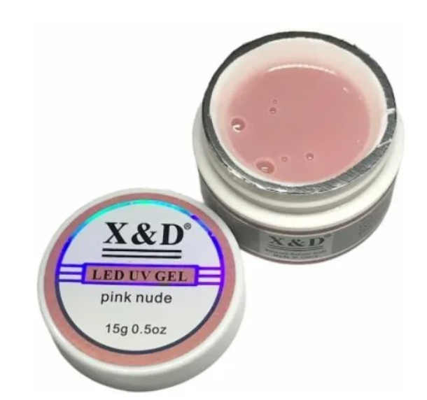 GEL X&D LEND UV GEL 15g 0.5oz - PINK NUDE