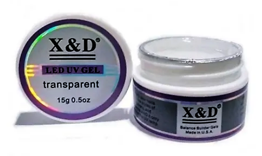 GEL X&D LEND UV GEL 15g 0.5oz - TRANSPARENTE