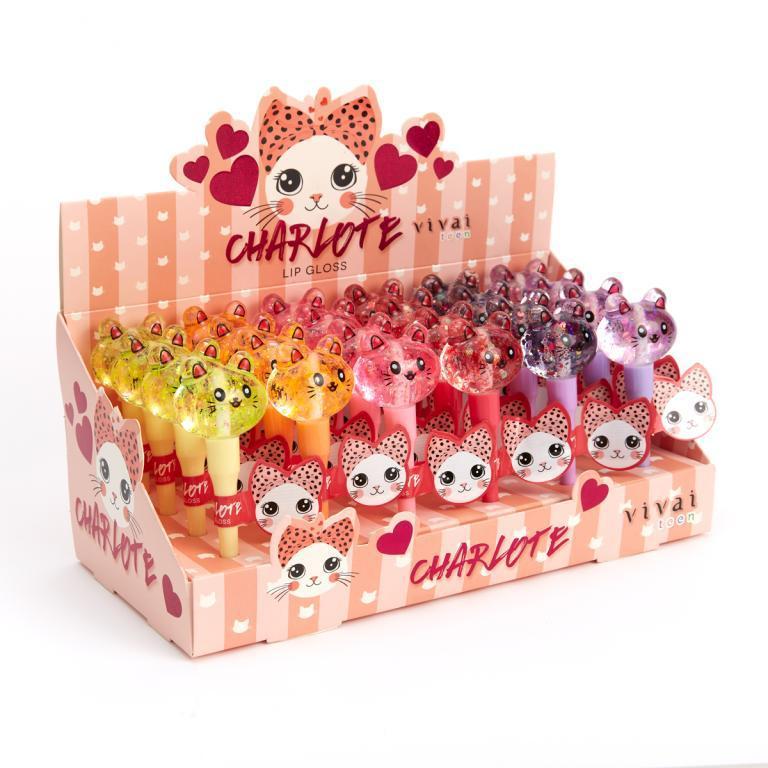GLOSS GATINHO CHARLOTE VIVAI CAIXA COM 24